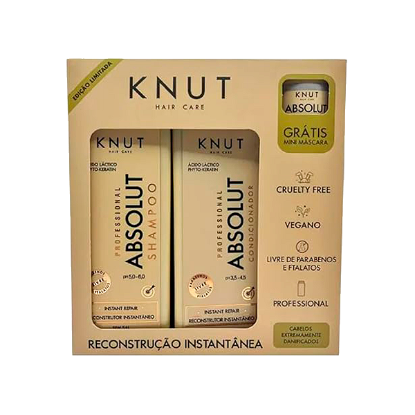 Kit Shampoo + Condicionador Knut Absolut
