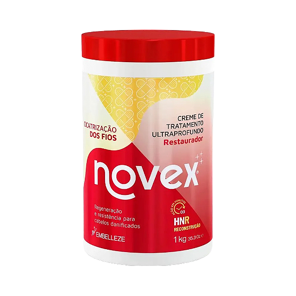 Creme De Tratamento Novex Cicatrização Dos Fios 1KG