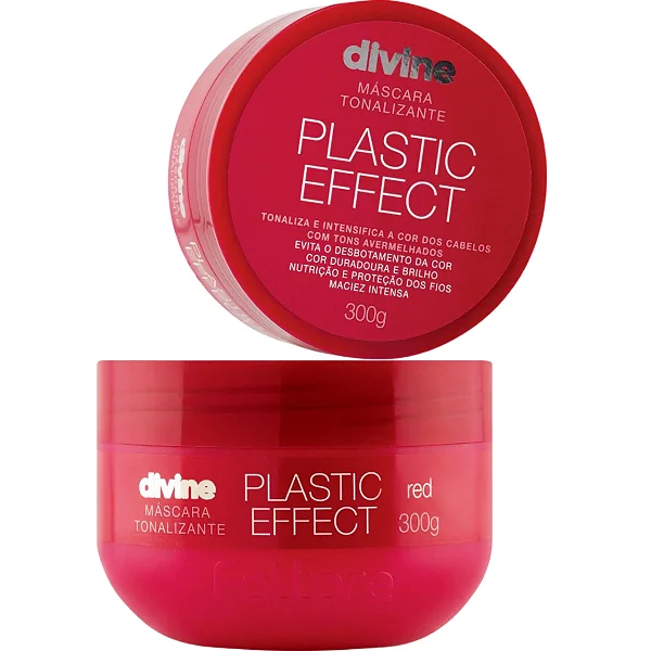 Creme De Tratamento Fattore Divine Red Plastic Effect 300G
