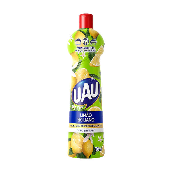 Limpador Multiuso Uau Limão Siciliano 500ML