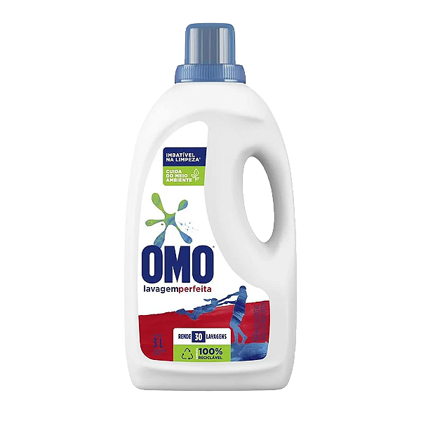 Sabão Líquido Omo Lavagem Perfeita 3L