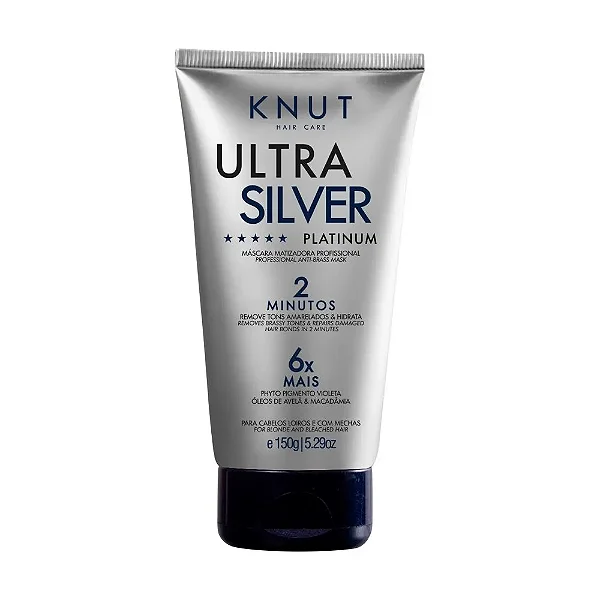 Máscara Matizadora Knut Platinum 150G