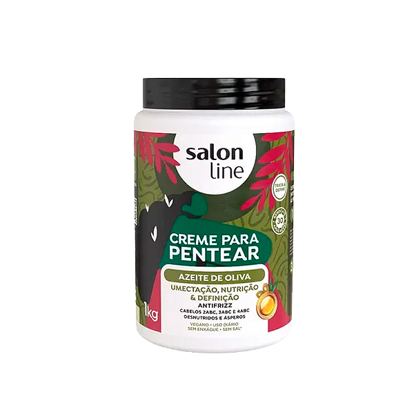 Creme De Pentear Salon Line Azeite De Oliva 1KG