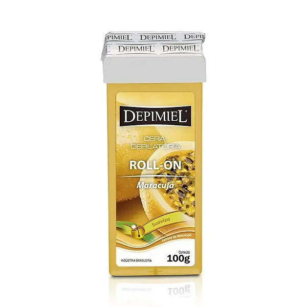 Creme Depilatório Depimiel Roll-On Maracujá 100G