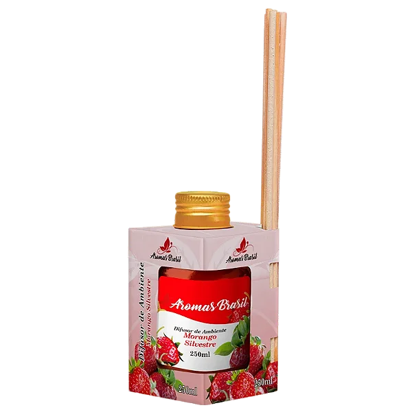 Difusor De Aroma Amazônia Morango Silvestre 250ML