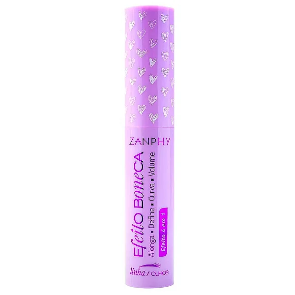 Máscara De Cílios Zanphy Efeito Boneca 6ML