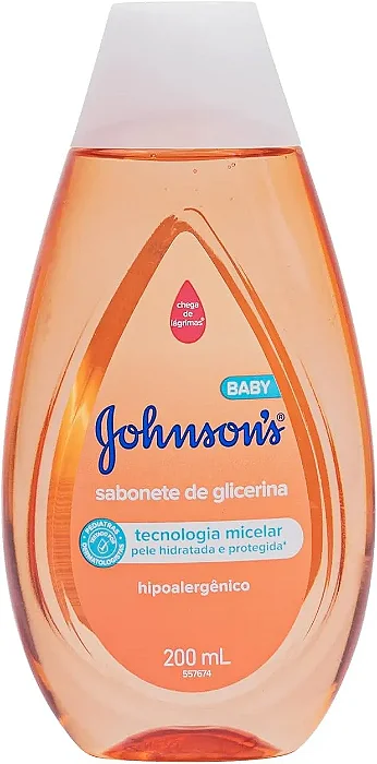 Sabonete Líquido Johnsons Baby Glicerina 200ML