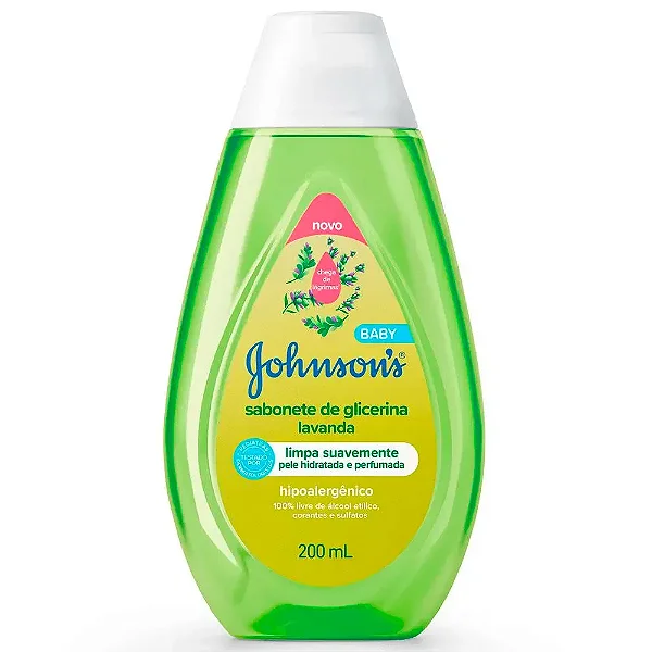 Sabonete Líquido Johnsons Baby Lavanda 200ML