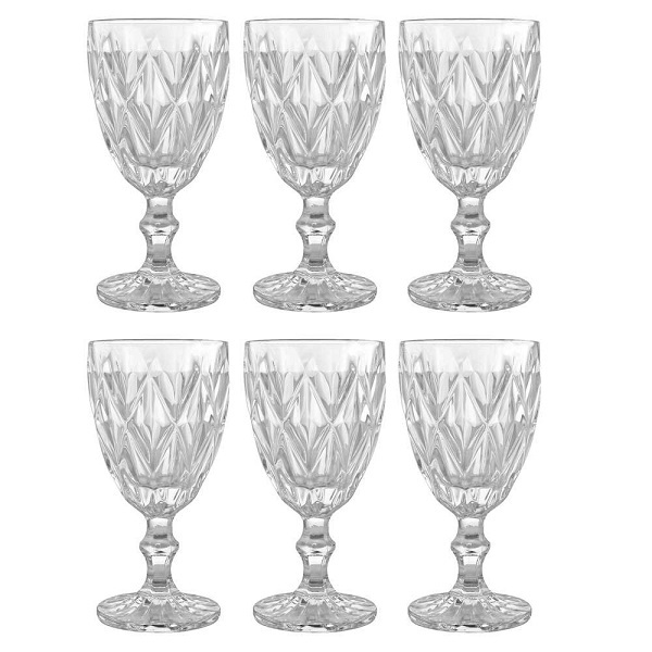 Jogo De Taça Mimo Com 6 Para Vinho