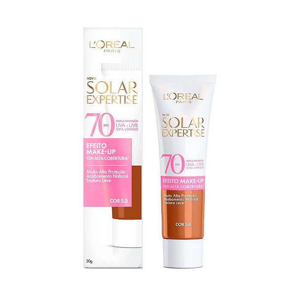 Protetor Solar Facial Loreal FPS70 Cor 5 30G
