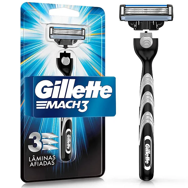 Barbeador Gillette Mach 3 Regular