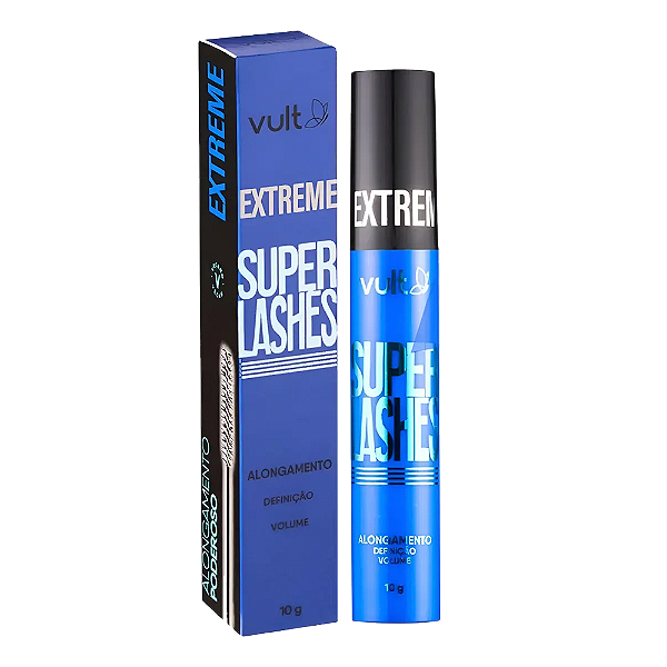 Máscara De Cílios Vult Extreme Super Lashes 10G