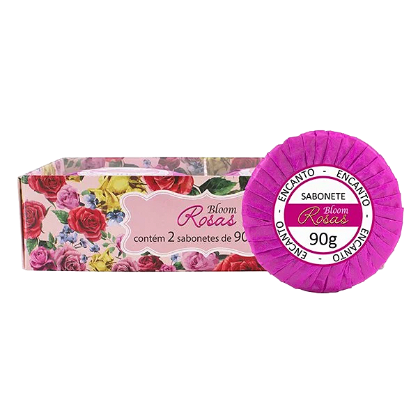Kit Sabonete Bloom Com 2 Encanto 90G