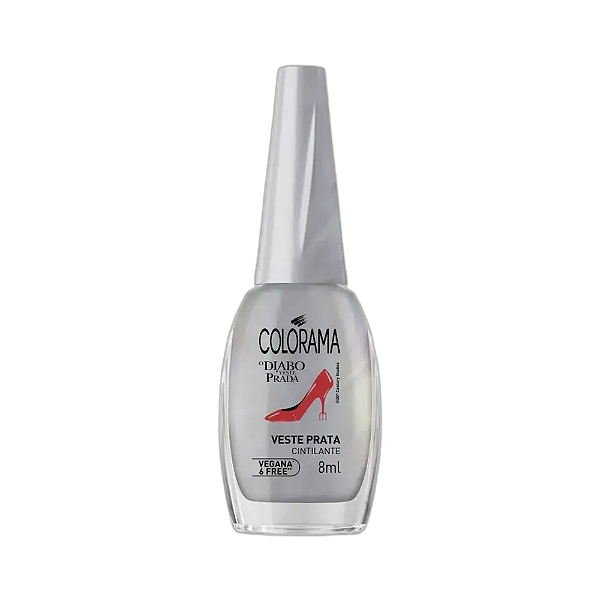 Esmalte Colorama Diabo Veste Prata 8ML
