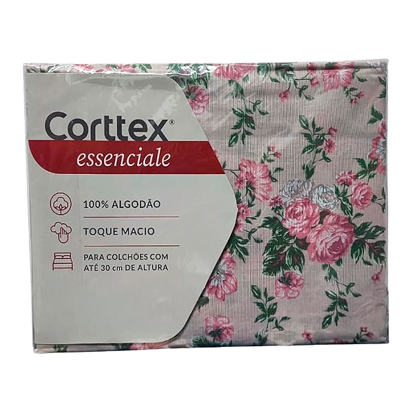 Jogo De Cama Corttex Essenciale Solteiro Sortido