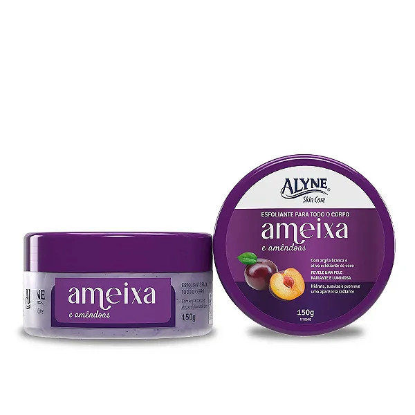Creme Esfoliante Alyne Ameixa 150G