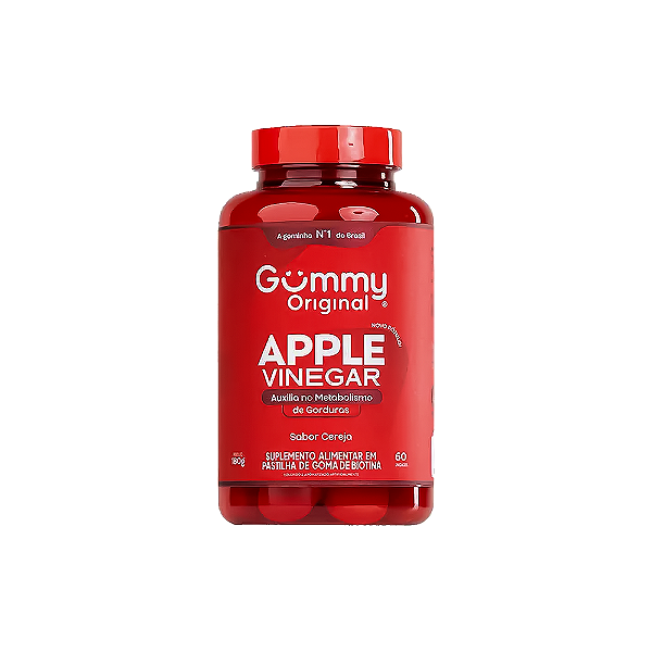 Suplemento Gummy Vinagre De Maçã 180G
