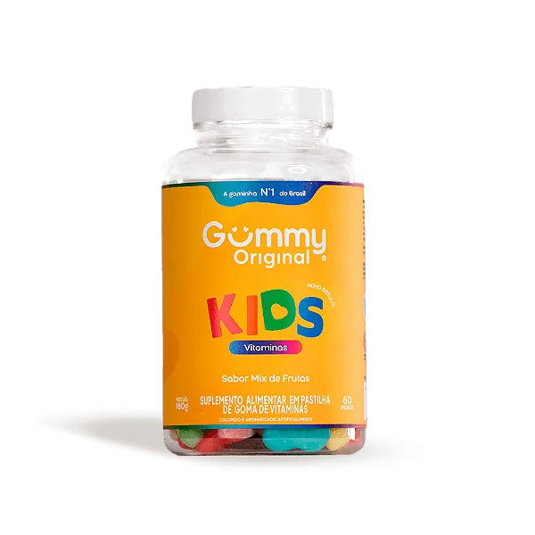 Suplemento Gammy Hair Kids Frutas Mix 180G