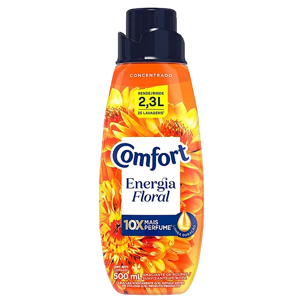 Amaciante Comfort Intense Energy 500ML