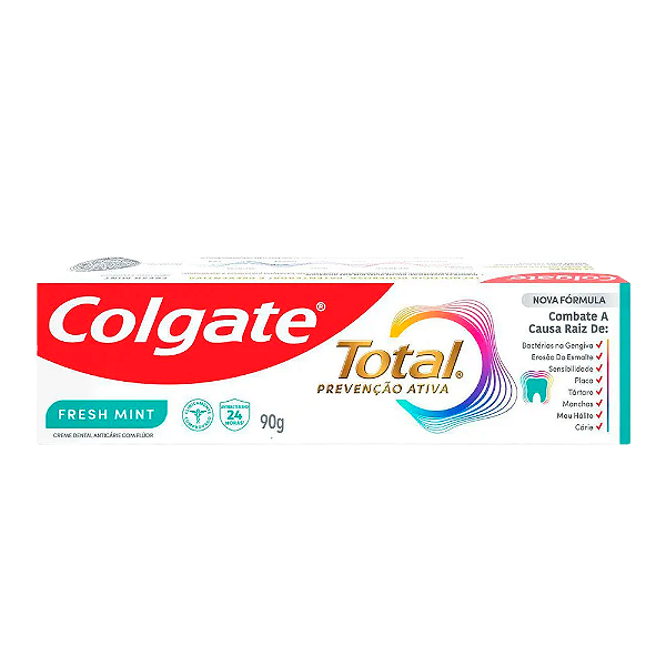 Creme Dental Colgate Total 12 Fresh Mint 90G