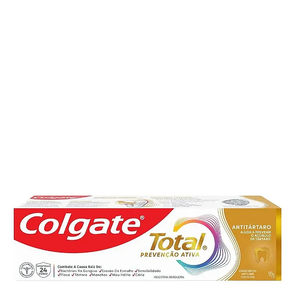 Creme Dental Colgate Total Anti Tártaro 90G