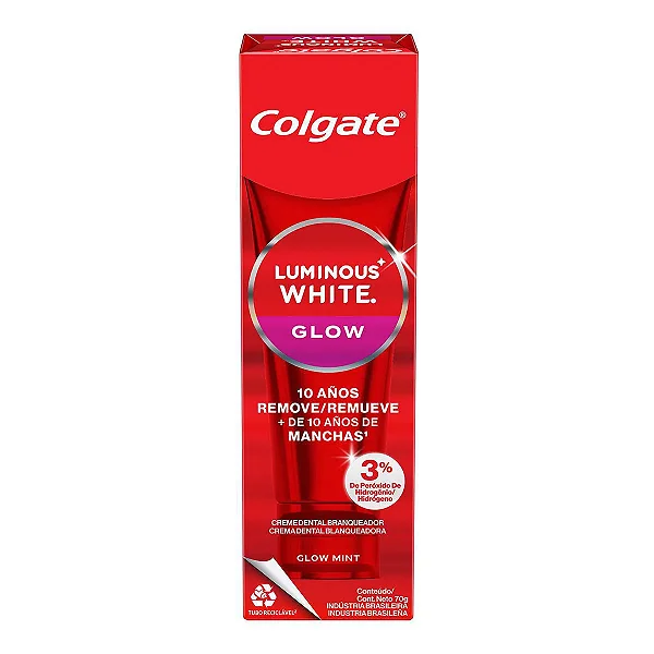 Creme Dental Colgate Luminous White Glow 70G