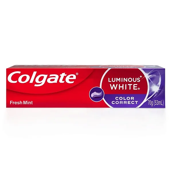 Creme Dental Colgate Luminous Color Correct 70G