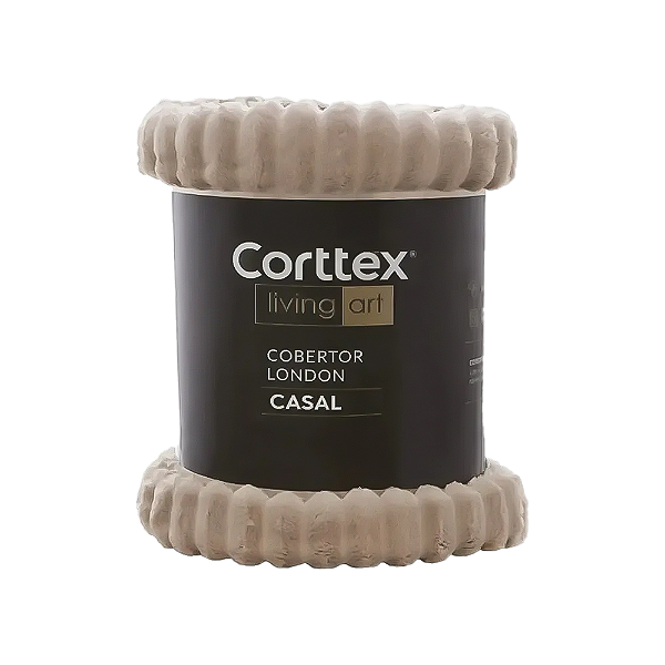 Cobertor Corttex London Bege