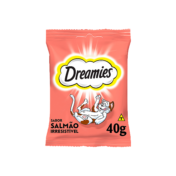 Petiscos Dreamies Salmão 40G