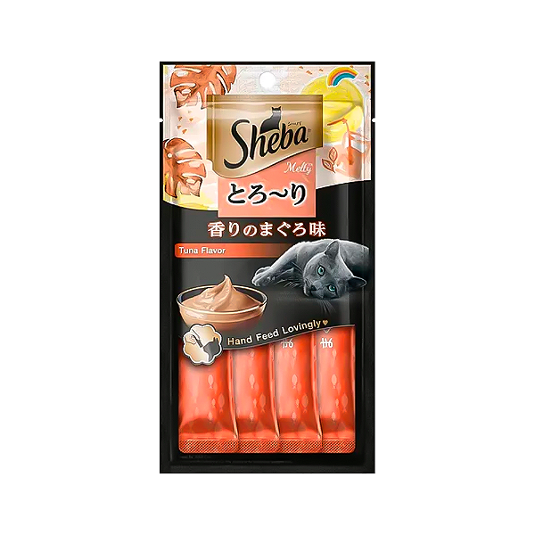 Petisco Sheba Atum Com 4 Sachê 48G