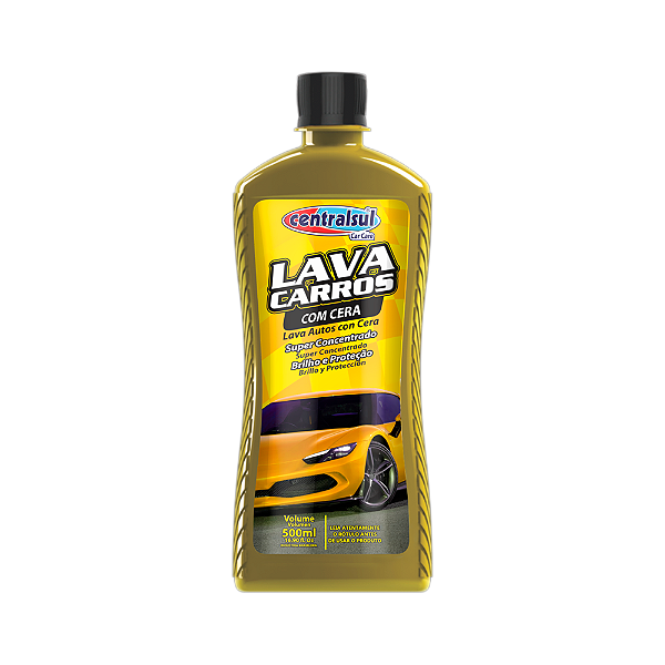 Lava Carros Centralsul Com Cera 500ML