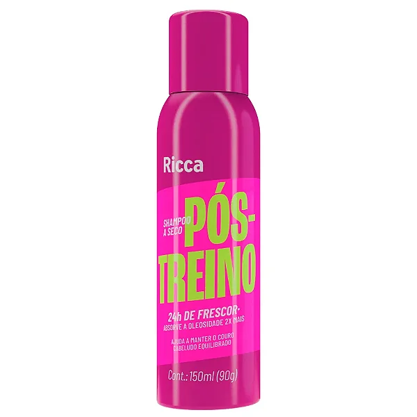 Shampoo A Seco Ricca Pós Treino 150ML