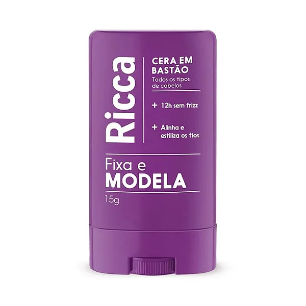 Cera Fixadora Ricca Bastão 15G