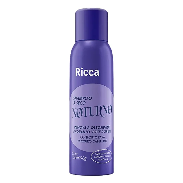 Shampoo A Seco Ricca Noturno 150ML