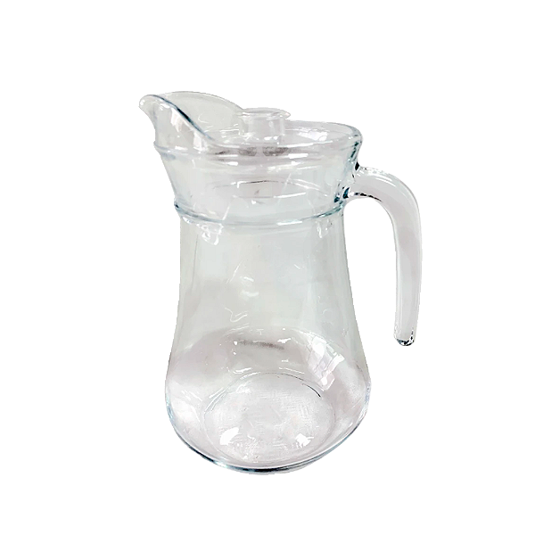 Jarra Full-Fit Vidro Com Tampa 1,3L