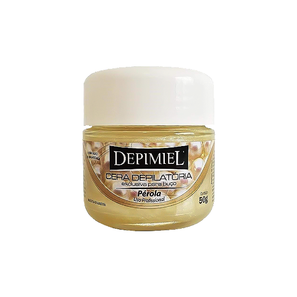 Cera Depilatória Depimiel Para Buço Pérola 50G