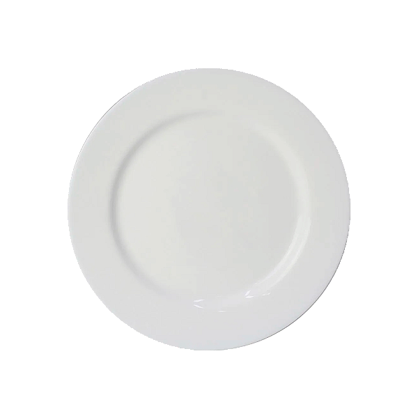 Prato Raso Lyor 220988 24,5CM Opalino Branco