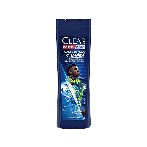 Shampoo Clear Men Anticaspa Hidratação Campeã 400ML