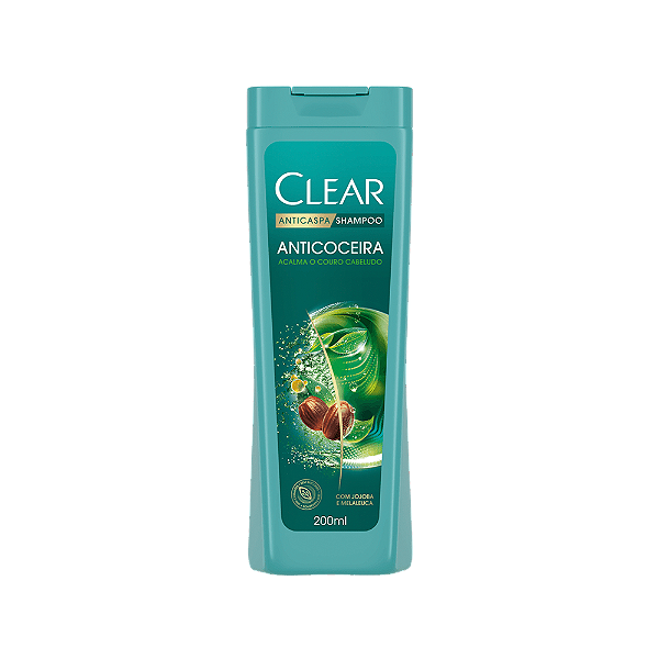 Shampoo Clear Anticaspa Anticoceira 200ML