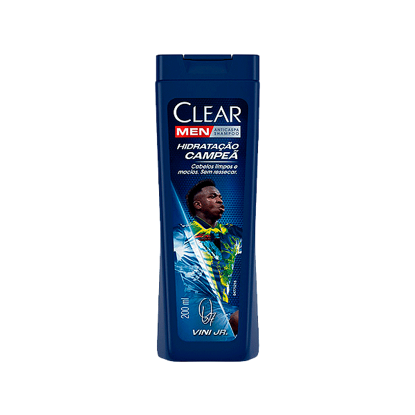 Shampoo Clear Men Anticaspa Hidratação Campeã 200ML