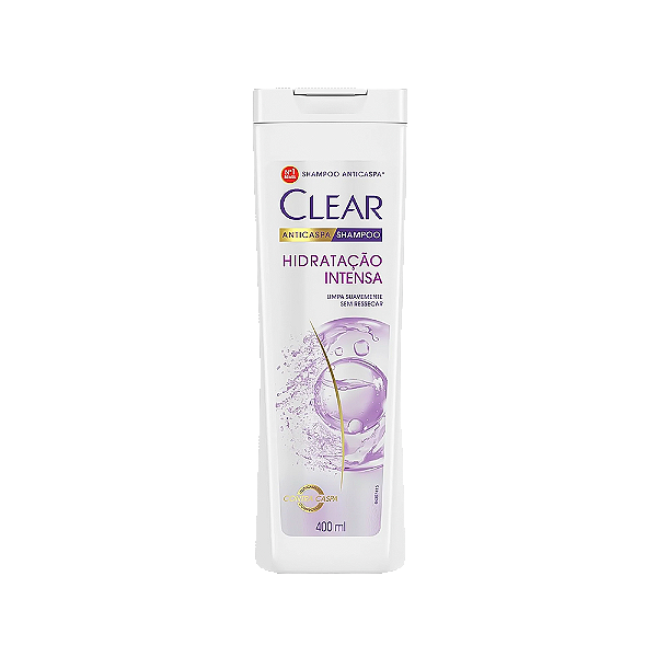 Shampoo Clear Anticaspa Hidratação Intensa 400ML
