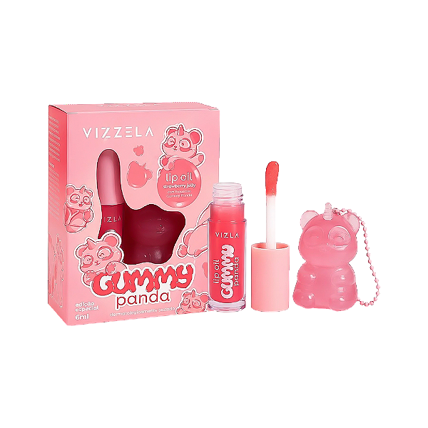 Lip Oil Vizzela Gummy Panda 6ML