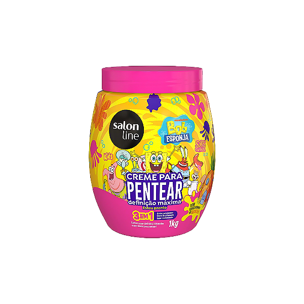 Creme De Pentear Salon Line Sos Kids Bob Esponja 1KG