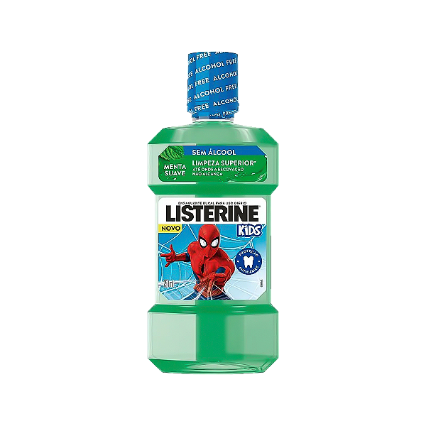 Enxaguante Bucal Listerine Kids Homem Aranha 250ML