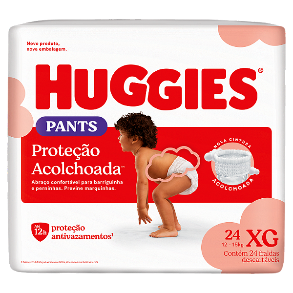 Fralda Huggies Pants XG Com 24