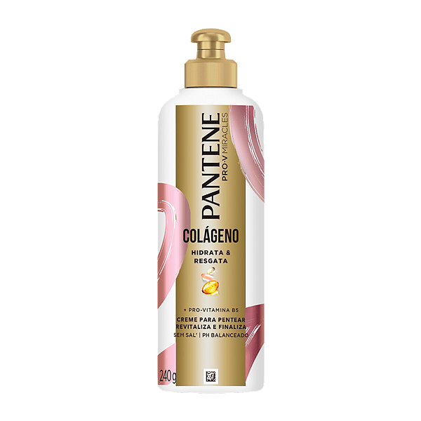 Creme De Pentear Pantene Colágeno 240G