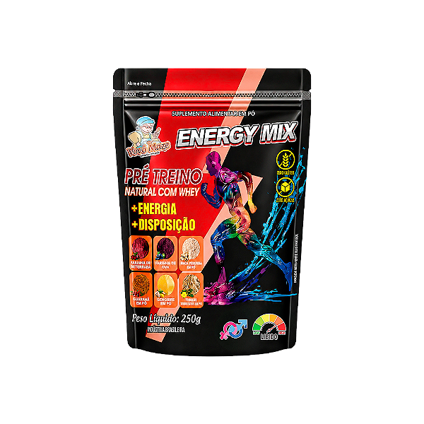 Suplemento Vovó Mazé Energy Mix 250G