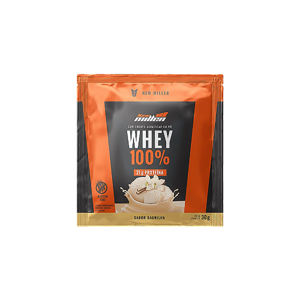 Whey New Millen 100% Baunilha 30G