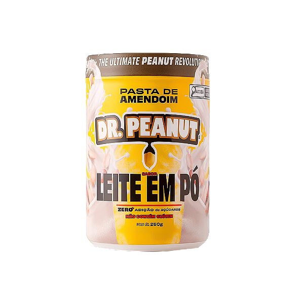 Pasta De Amendoim Dr. Peanut Leite Em Pó 250G