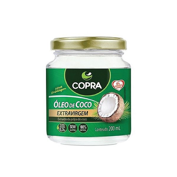 Óleo de Côco Copra Extravirgem 200ml